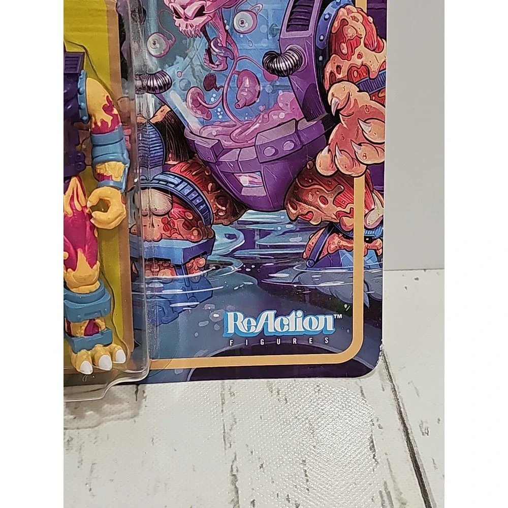 Reaction Super7 Teenage Mutant Ninja Turtles Mutagen Man 3.75 Figure